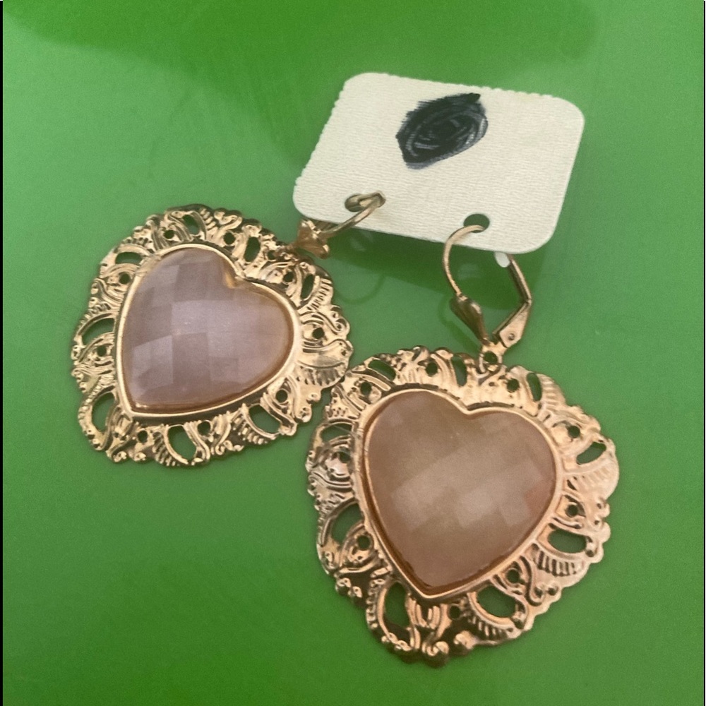 Women’s heart earrings
